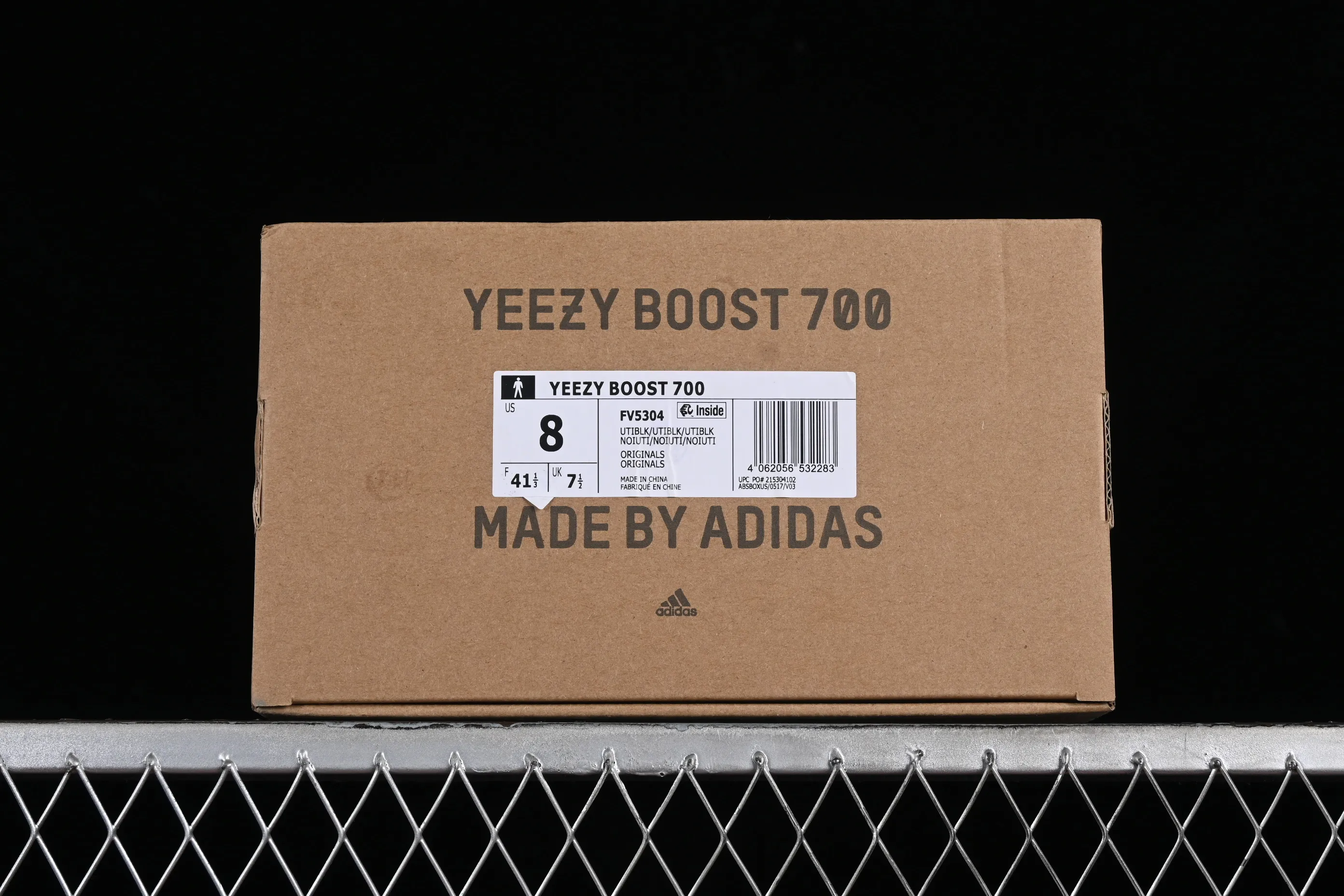 All Categories Ad Yeezy Coconut Series G Version Ad Yeezy Boost 700 V2 "Utility Black" FV5304 Kanye Coconut 700 3M Reflective Running Shoes